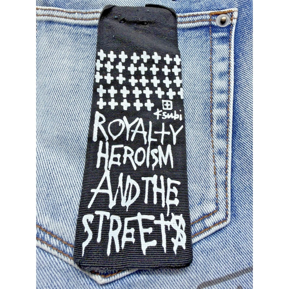 Ksubi Chitch Enjoy Trashed Denim Skinny Jeans Mens Size 28X32 Stretch - Picture 3 of 13